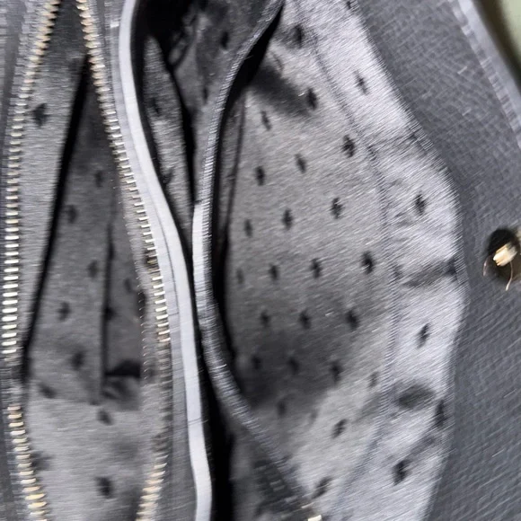 Kate Spade Black and White Patterned Shoulder Bag glitter - Picture 7 of 7